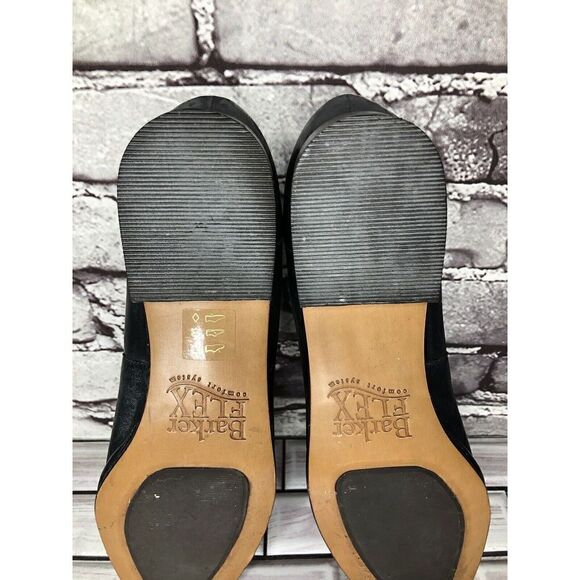 Barker Flex Fine English Shoes Navy Blue Leather Loafers Women Sz 7AA US/37.5EU - Picture 16 of 16